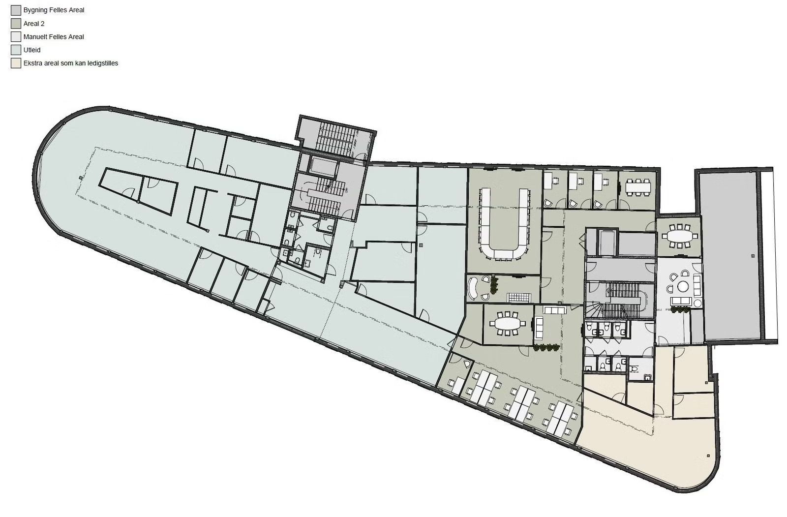 Kontor 2. etg – 547 m²