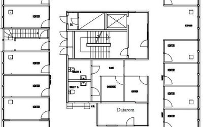 Kontor 6. etg – 304 m²