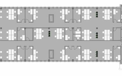 Kontor Bakkeplan – 1836 m²