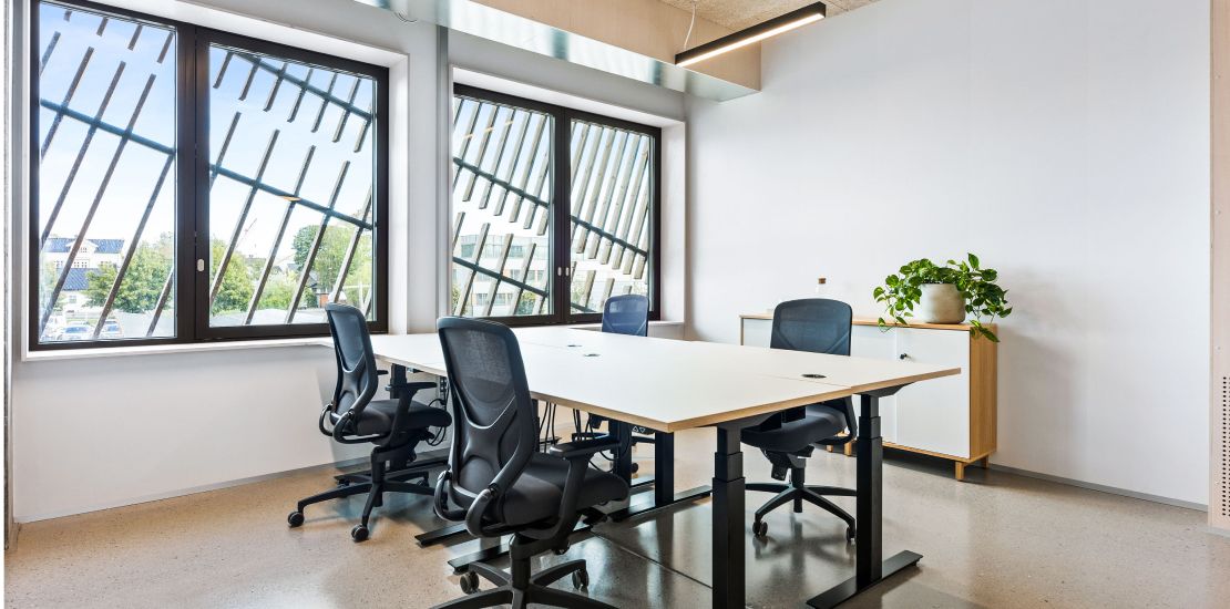 Kontor for inntil 4 personer