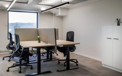 Kontor for inntil 4 personer