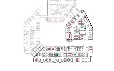 Kontor 2. etg – 2086 m²