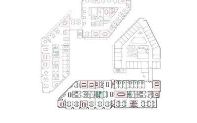Kontor 3. etg – 1250 m²