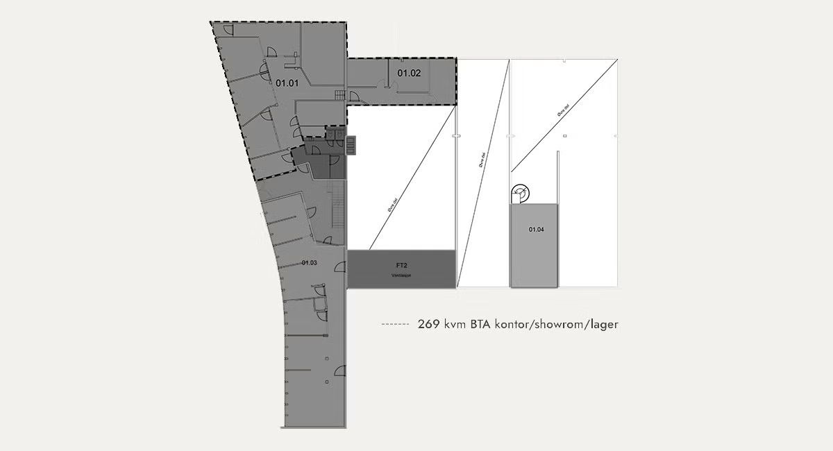 Kontor Bakkeplan – 269 m²